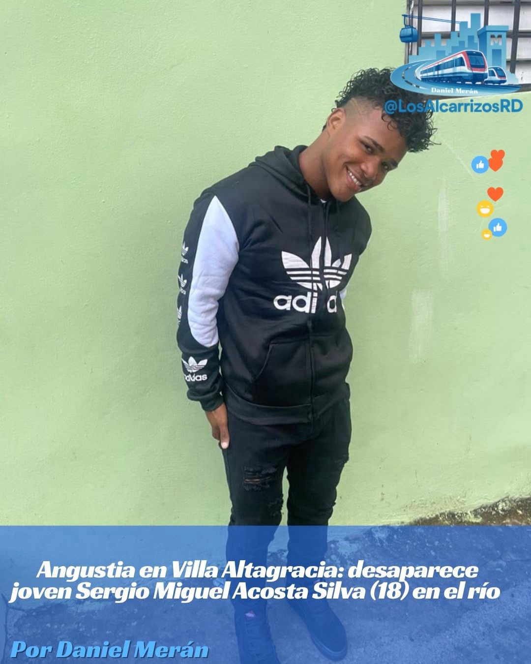 desaparición joven Carvajal en Villa Altagracia